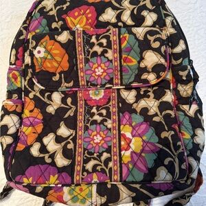 Vera Bradley Multicolor Floral Backpack